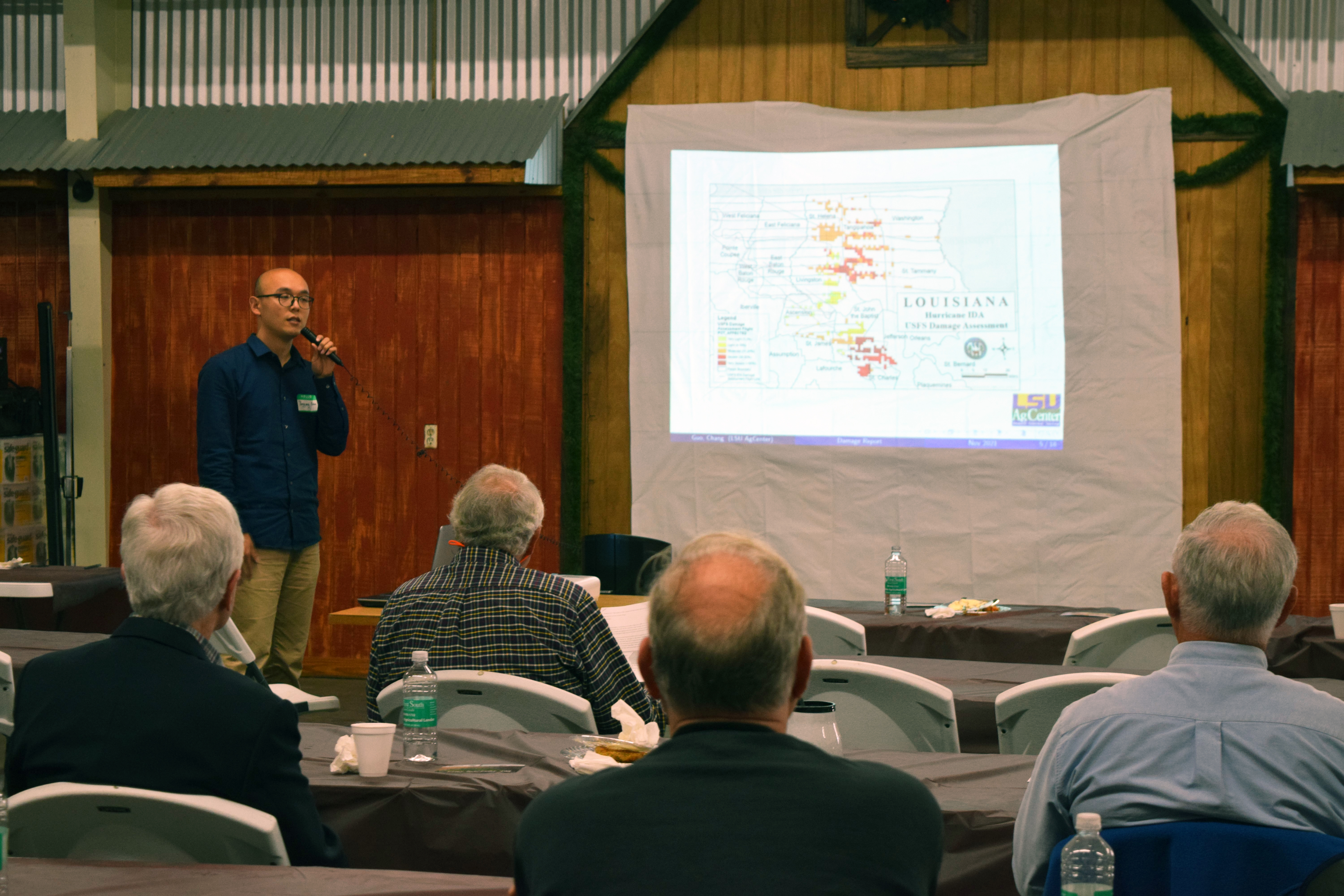 Hurricane recovery meeting held for  Florida Parishes affected by Hurricane Ida