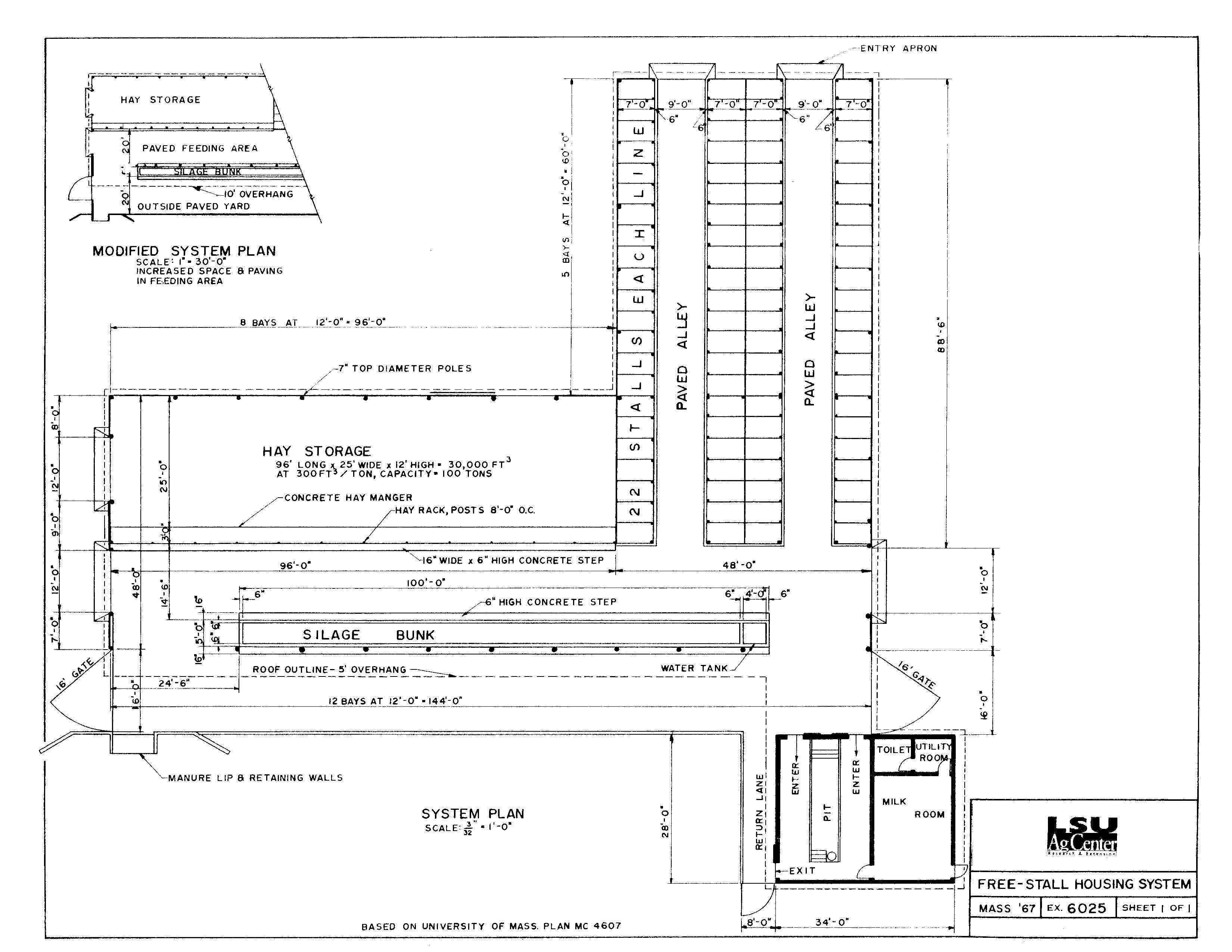 Free-stall Housing System