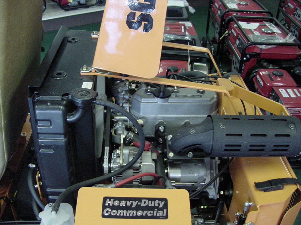 water-cooled engine