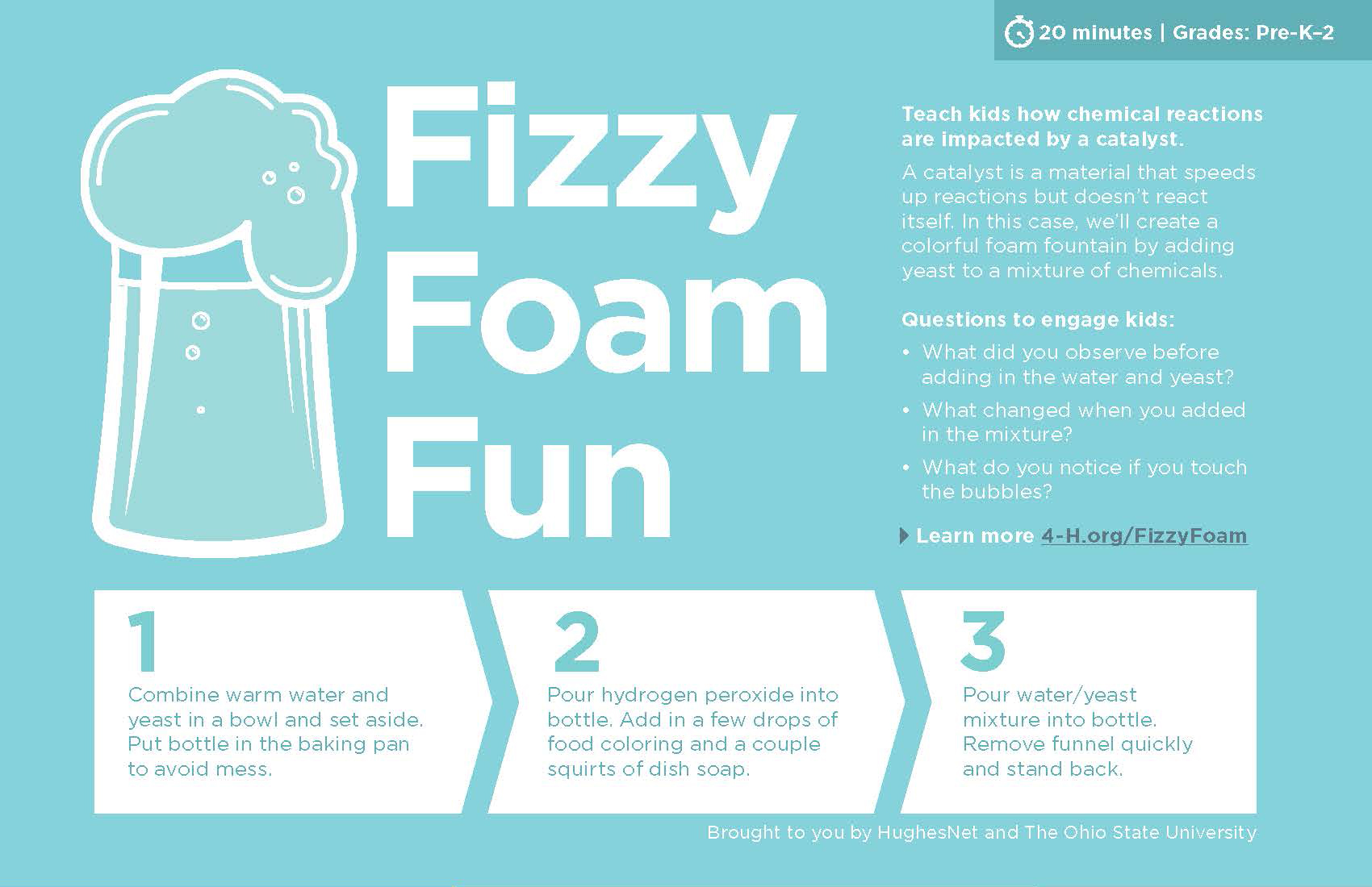 4-H Virtual Recess: Fizzy Foam Fun