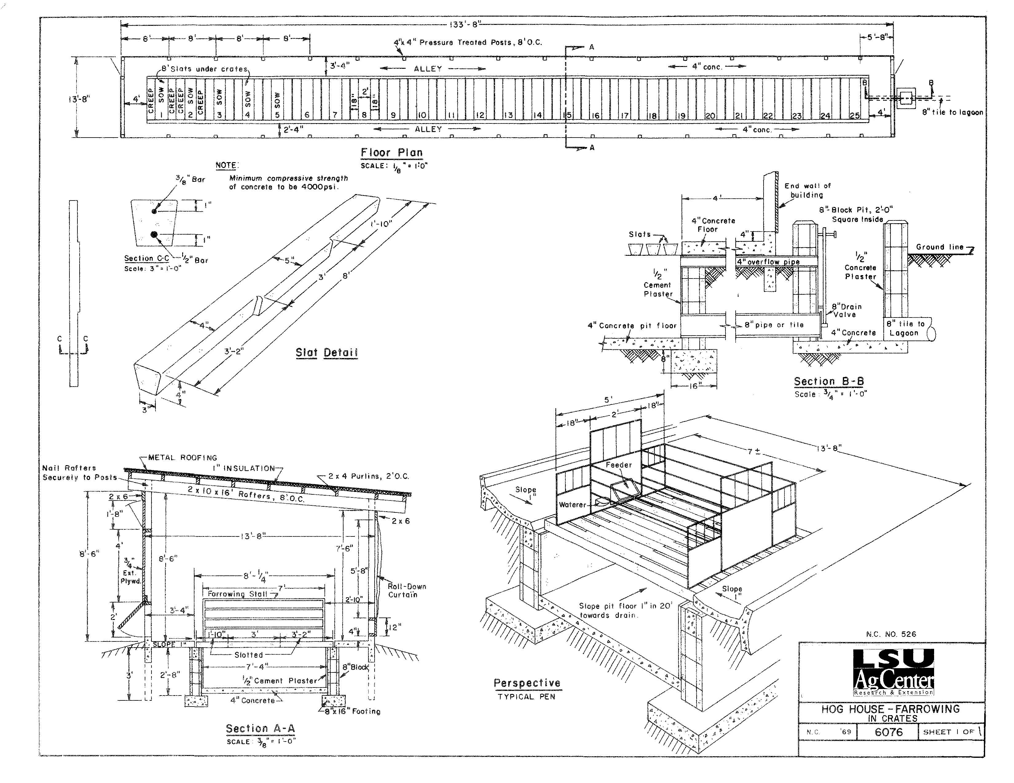 Hog House-Farrowing