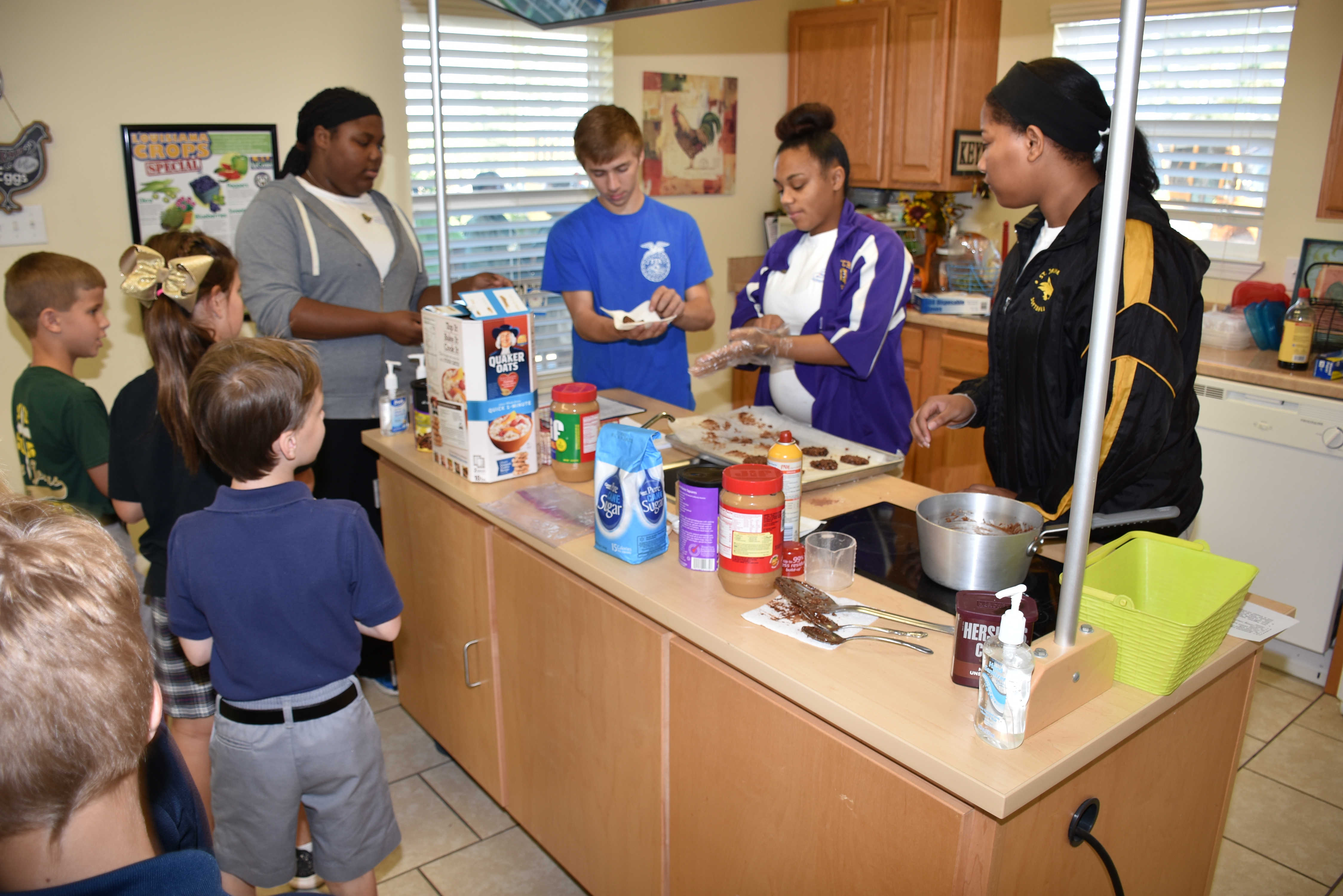 Students get hands-on lessons at Fast Food Farm  