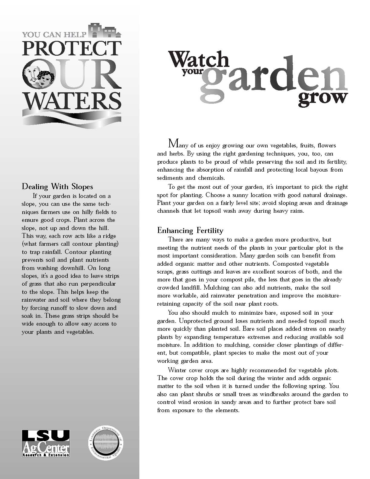 Watch Your Garden Grow