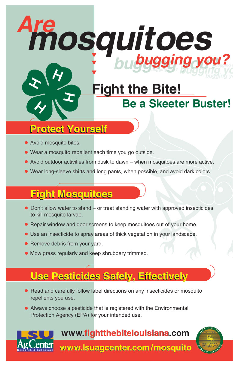 Are Mosquitoes Bugging You?