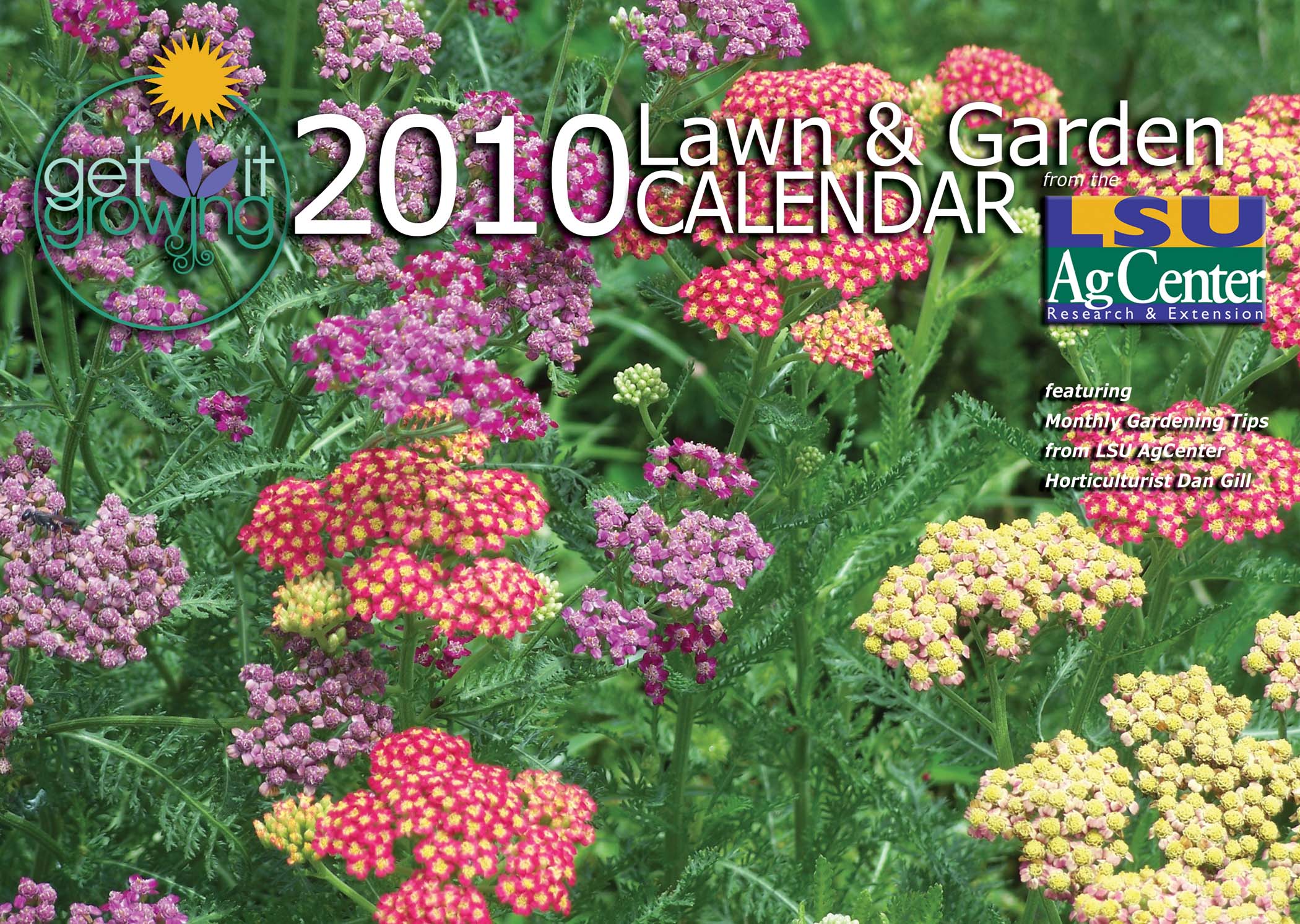 LSU AgCenter’s 2010 Get It Growing calendar makes great holiday gift
