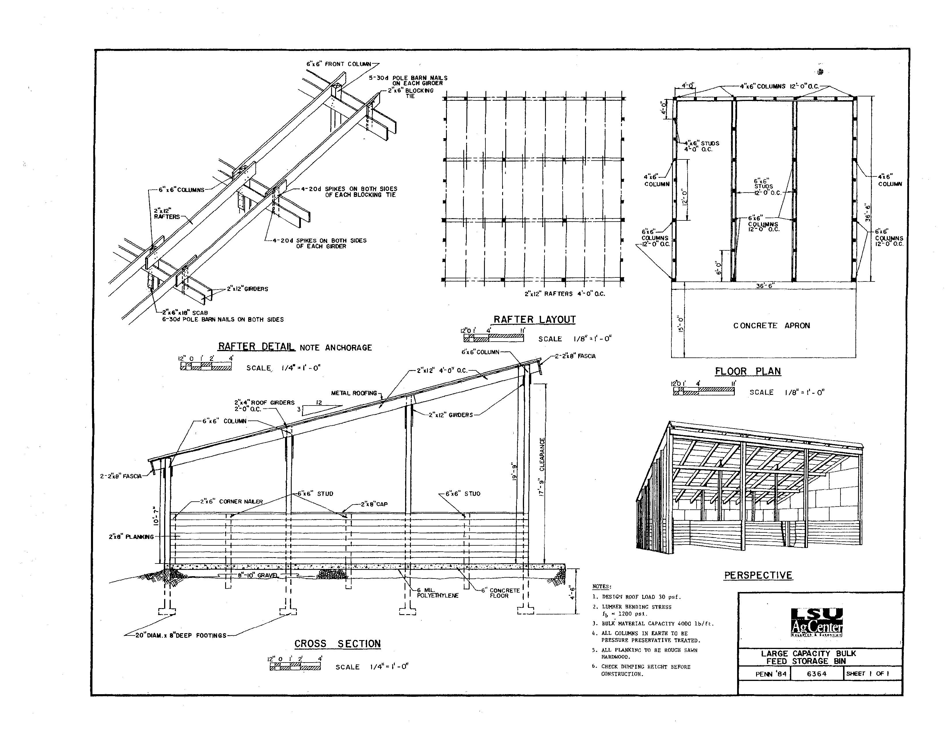 Large Capacity Bulk Feed Storage Bin