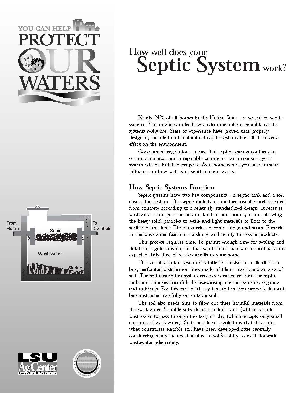 How Well Does Your Septic System Work?