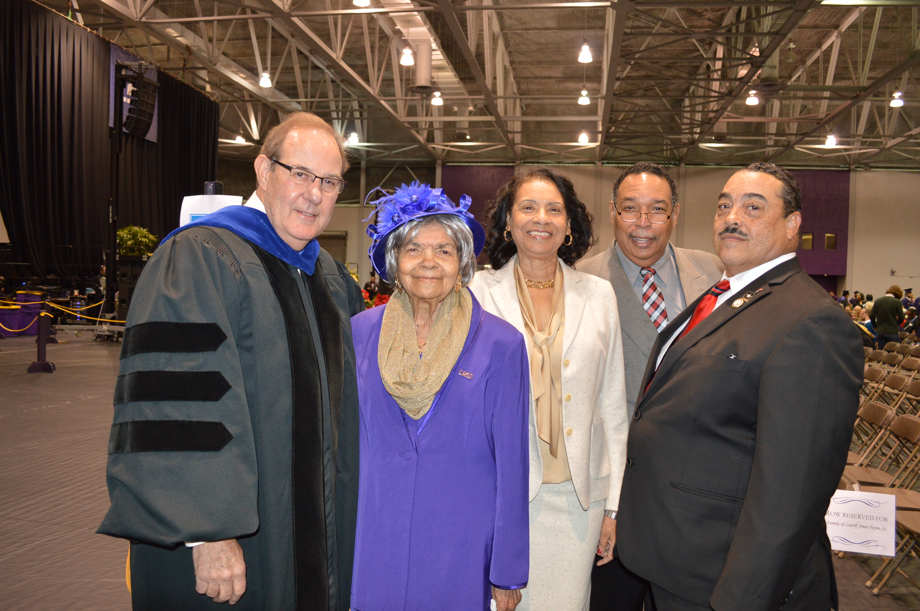 Civil rights activist Lutrill Payne Sr. honored at LSU College of Agriculture commencement ceremony