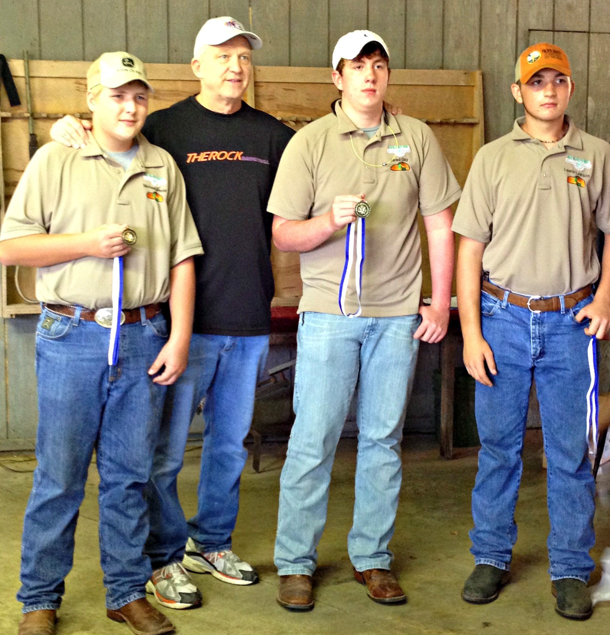 Area 4-Hers Win at NSUs Mike McConathys Shot Gun Tournament