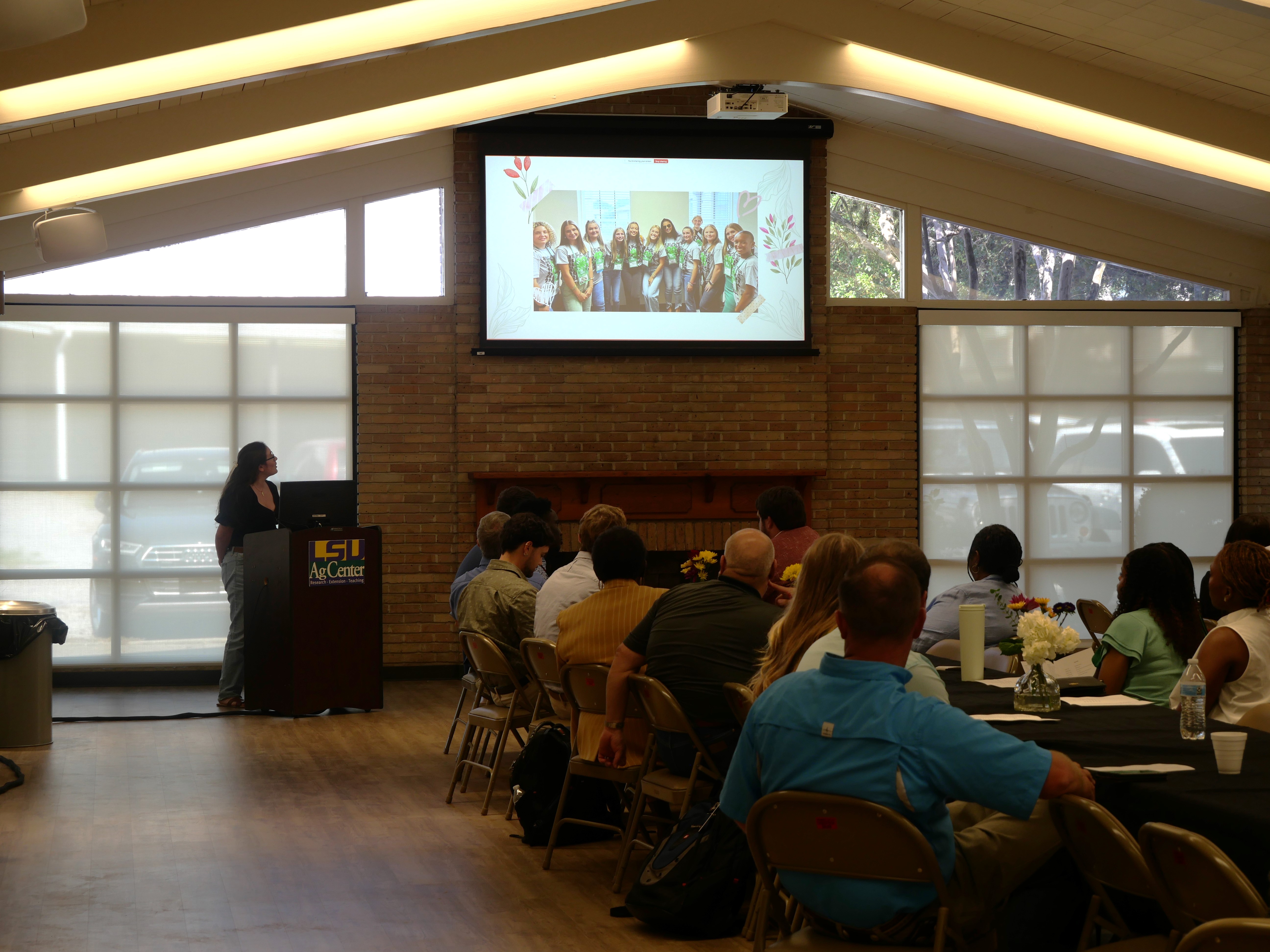 AgCenter extension interns look back at their summer with presentations and celebration 