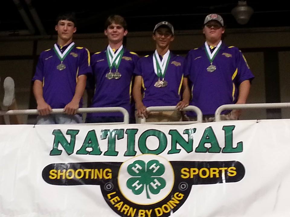 4-Hers attend 2014 Shooting Sports Competition