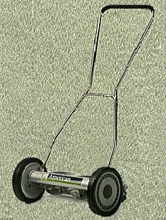 manual reel mower