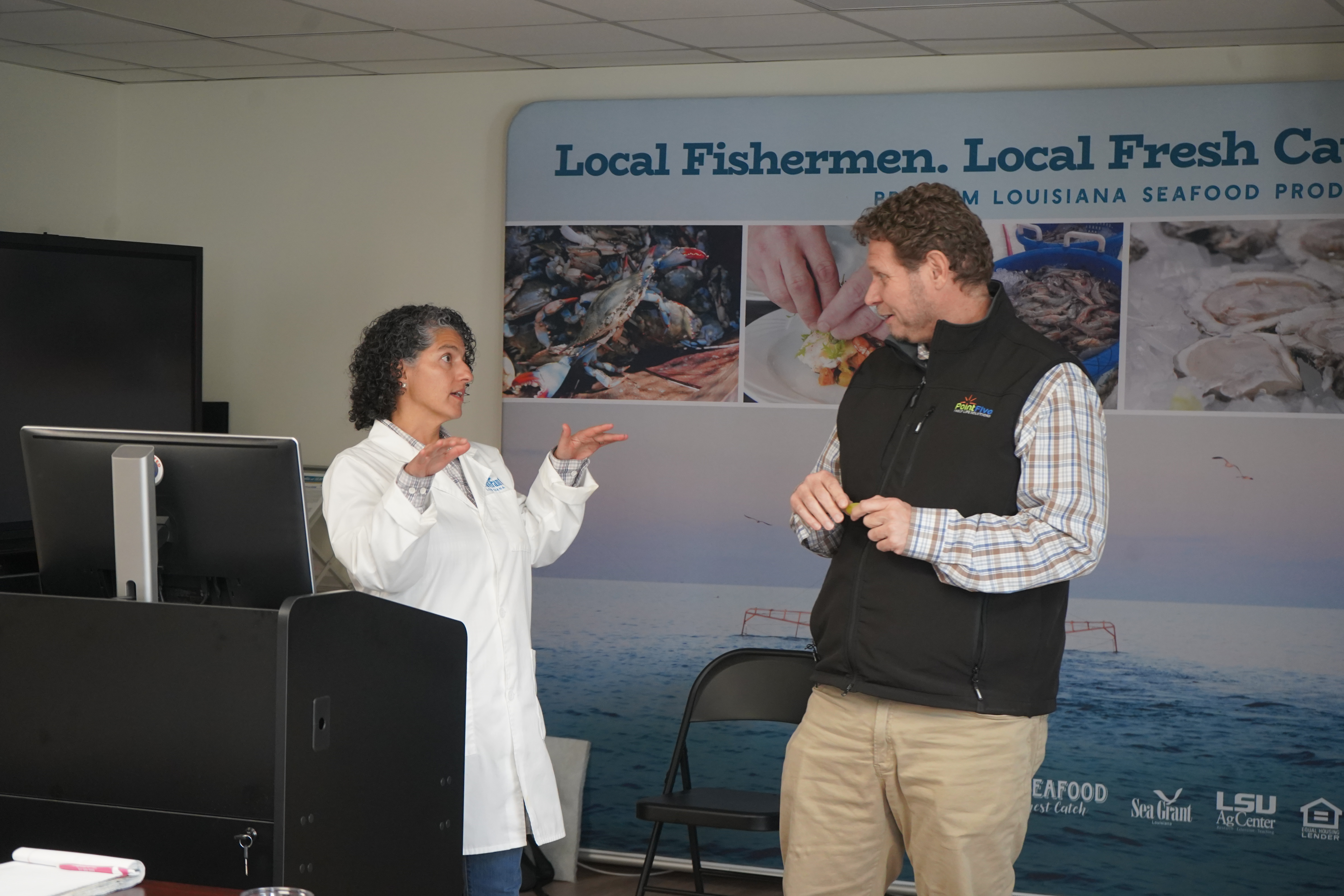 Seafood field day gives fishermen, buyers information on how to develop business ‘beyond the boat’
