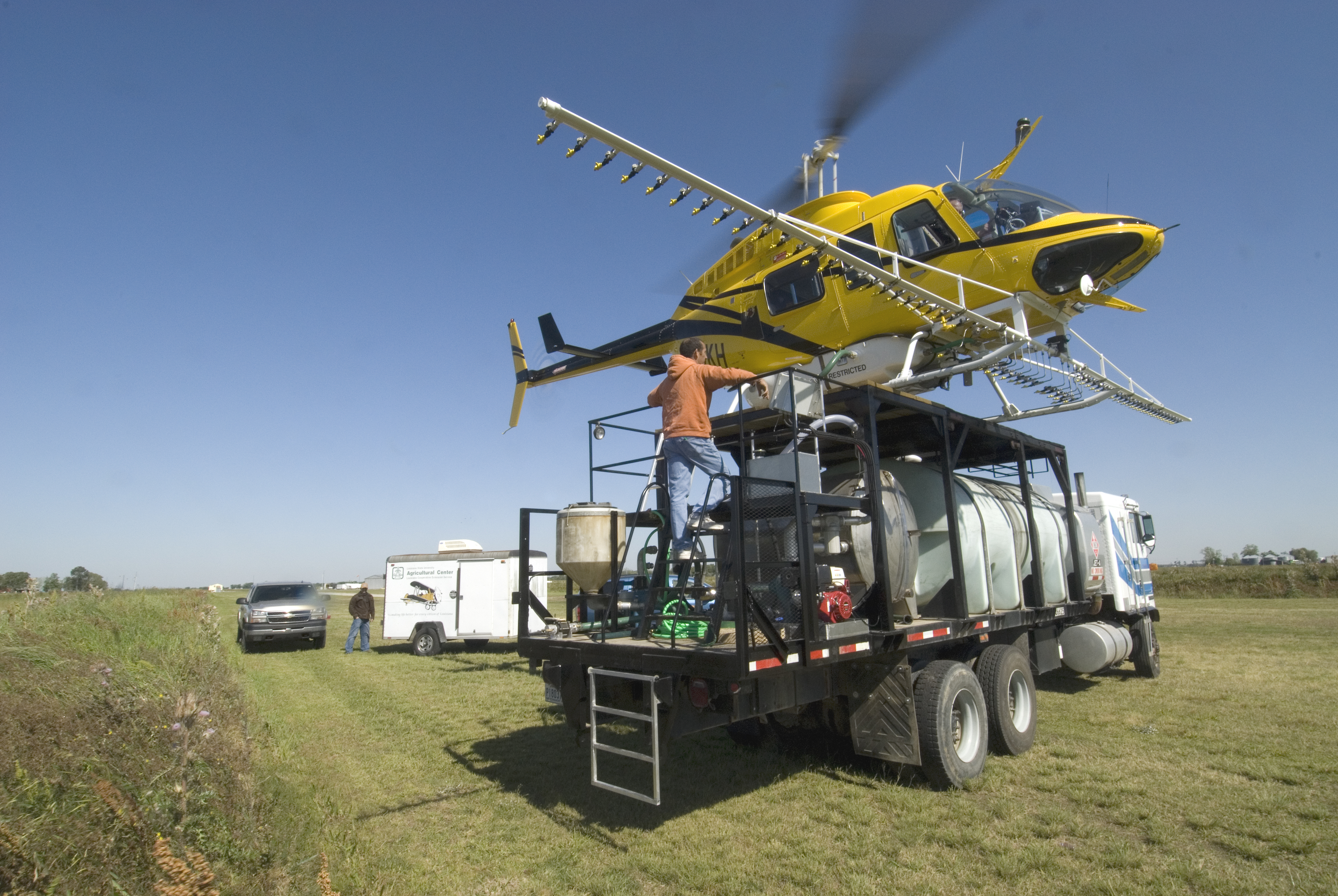 Calibration Clinics for Aerial Equipment for Liquid Pesticide Application