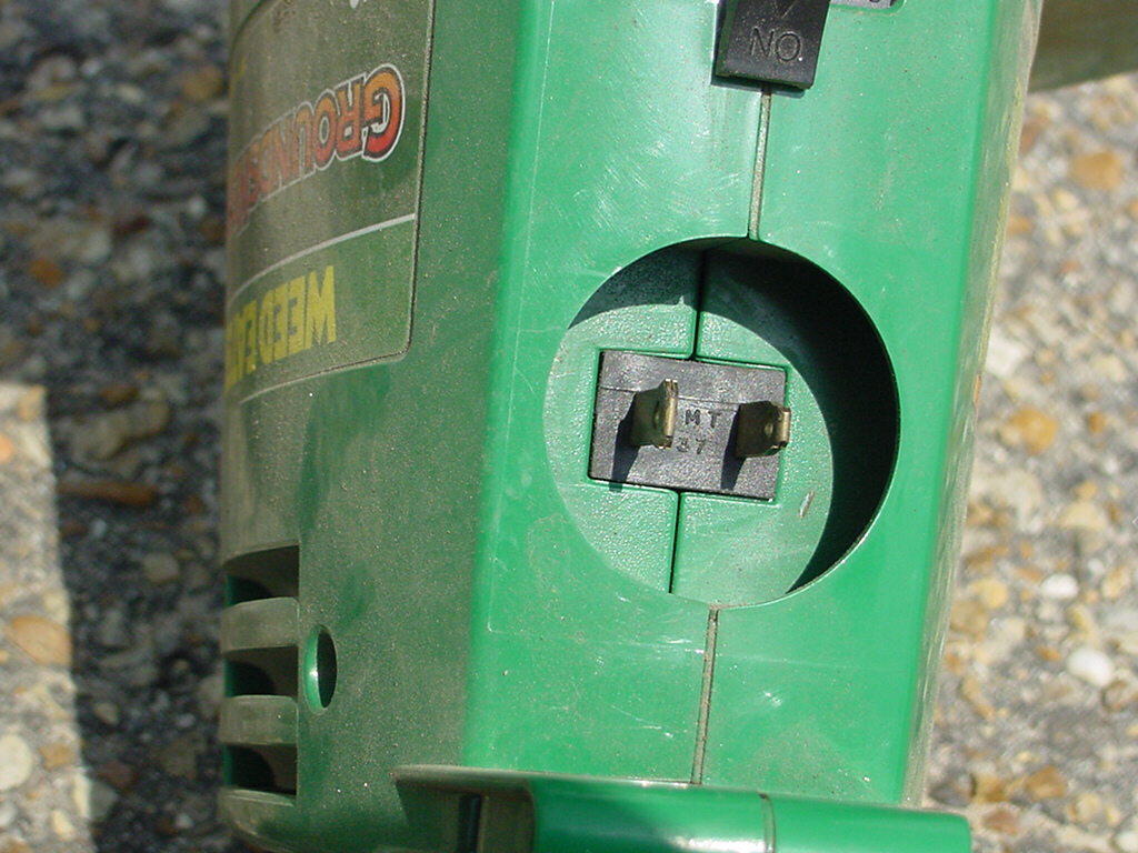 2-prong plug on double insulated tool